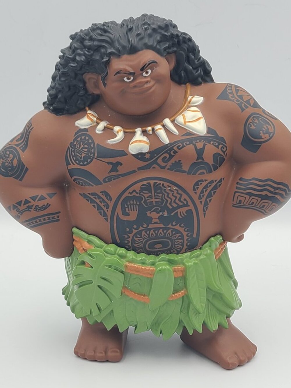 Disney Moana 8" Maui Doll Action Figure Demigod Doll Dwayne Johnson The Rock